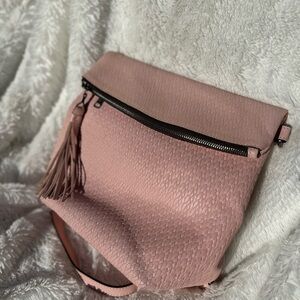 Patricia Nash Luzille Pink Woven Backpack/Crossbody